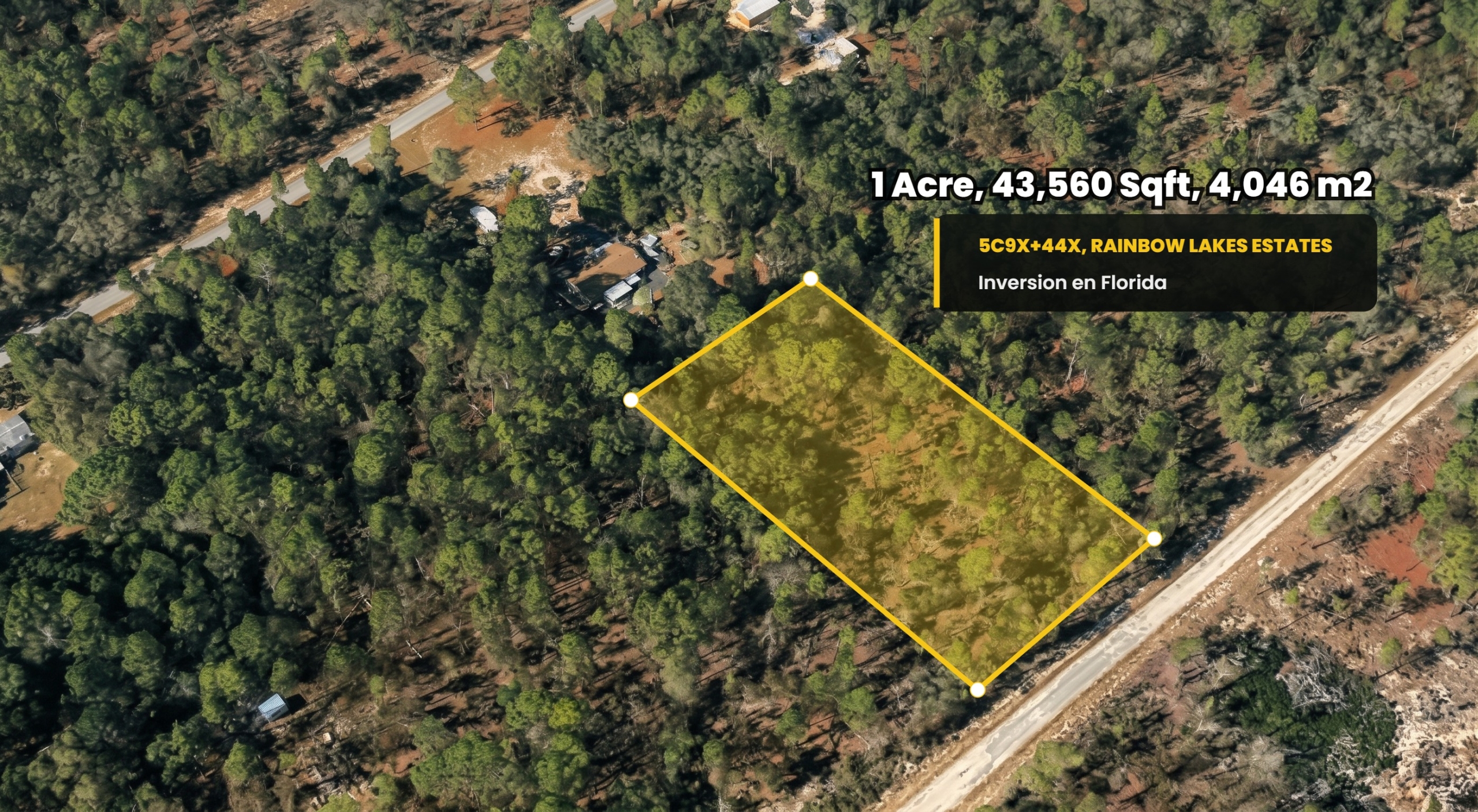5C9X+44X, Rainbow Lakes Estates