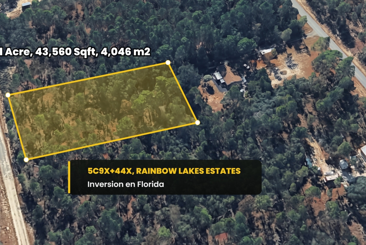 5C9X+44X, Rainbow Lakes Estates