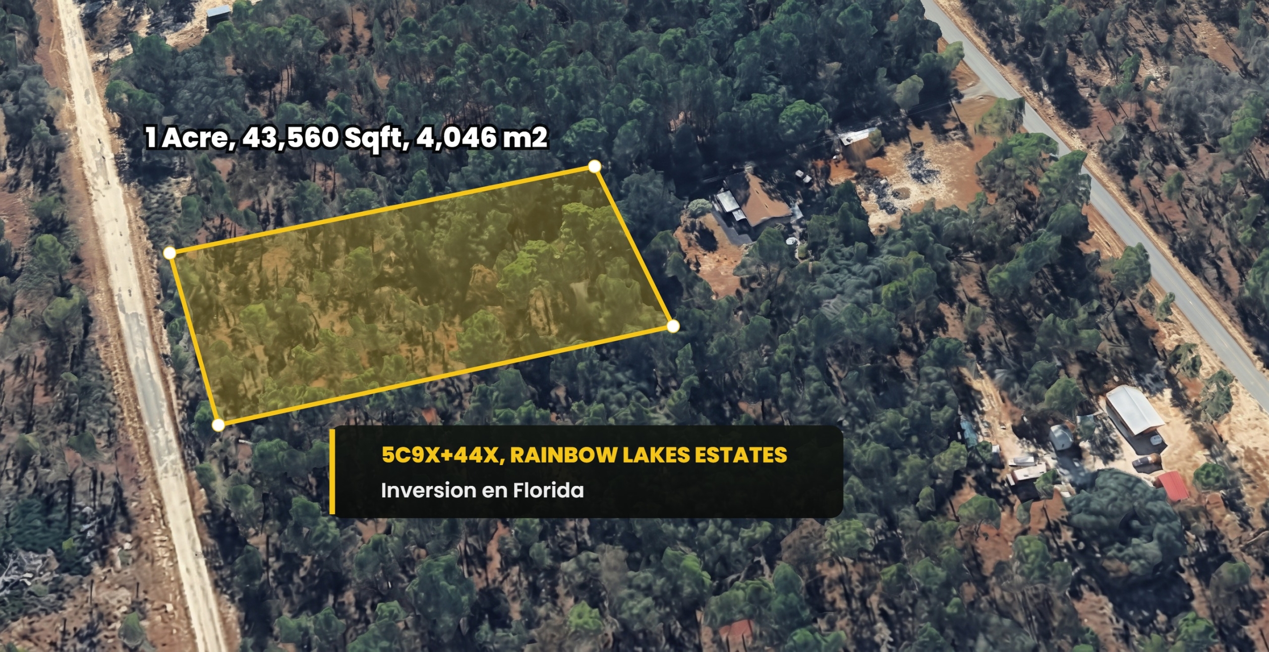 5C9X+44X, Rainbow Lakes Estates